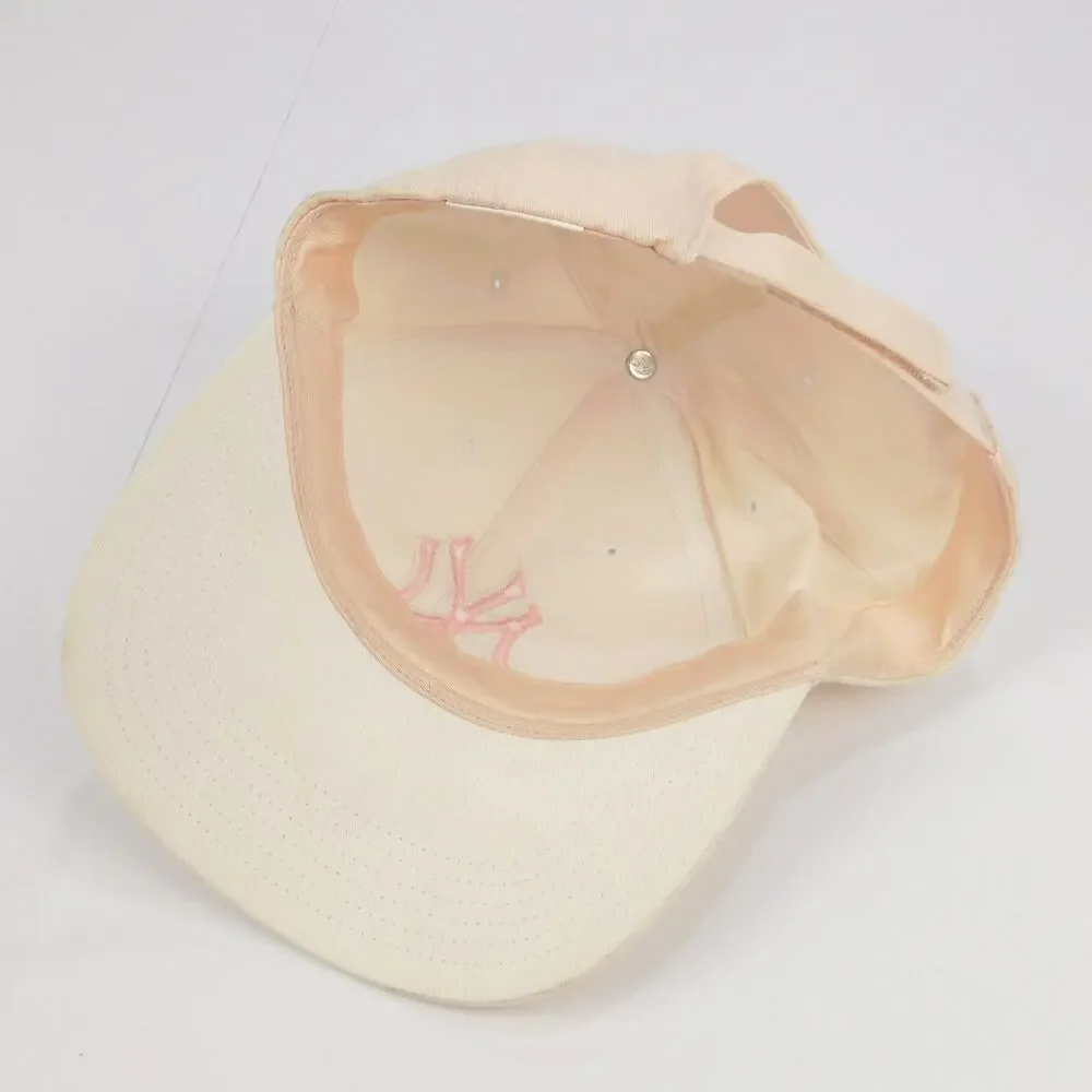 Vintage New York Yankees Pink Adjustable Hat Youth MLB Genuine Merchandise NWT